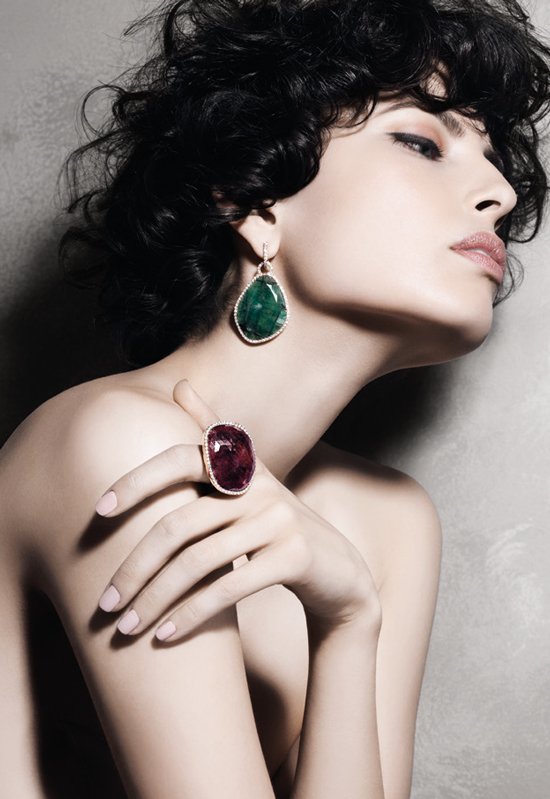 11-crivelli-gioielli-orecchini-anello-oro-rosso-brillanti-smeraldi-zaffiri-pink Orecchini anello con brillanti e smeraldi o zaffiro pink | Crivelli Official
