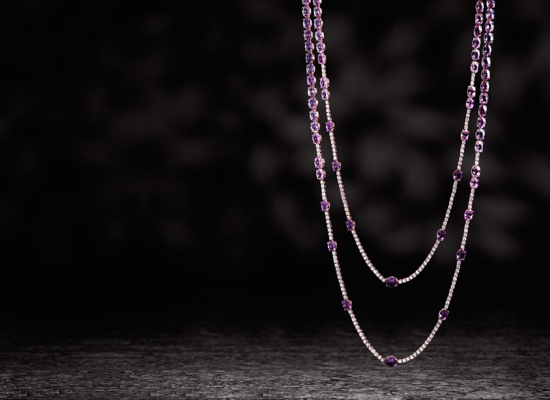 13-crivelli-gioielli-collana-oro-rosso-zaffiri-pink-brillanti Girocollo in oro rosa zaffiri pink e brillanti | Crivelli Official