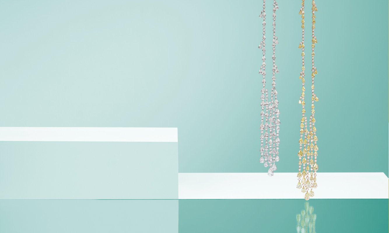 Collana oro bianco con diamanti. Collana in oro rosa con diamanti. | Crivelli Official Collana oro bianco con diamanti. Collana in oro rosa con diamanti. | Crivelli Official